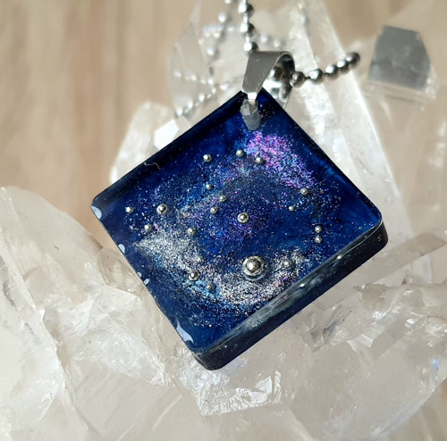 Náhrdelník "Hvězdná galaxie" — foto 3