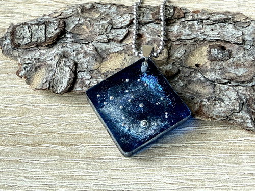 Náhrdelník "Hvězdná galaxie" — foto 4