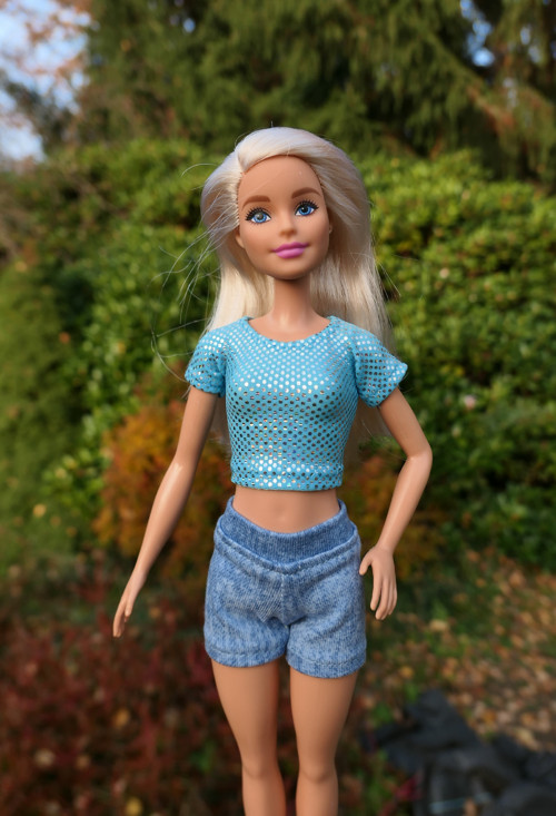 Barbie - jeans šortky — foto 3