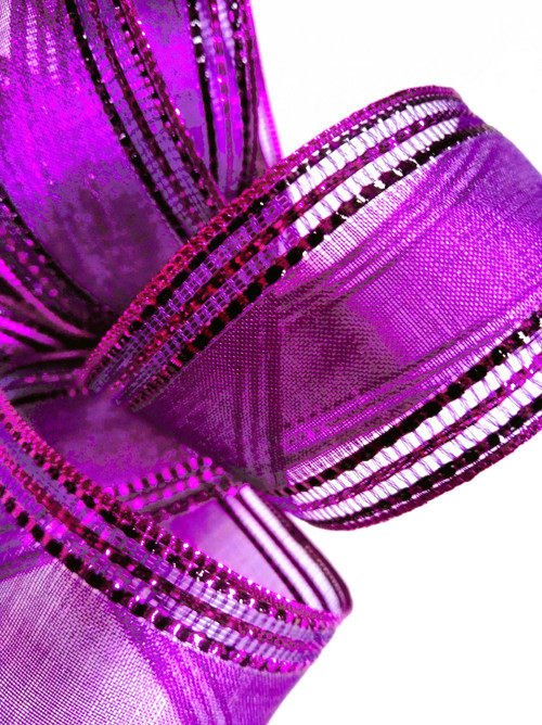 Stuha - purpurová — foto 3