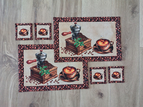 Prostírání káva — foto 4