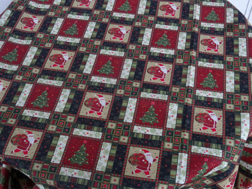 Ubrus vánoční -patchwork kulatý o pr.140 — foto 2