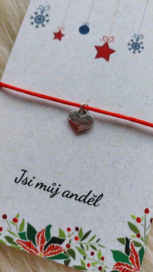 Jsi můj anděl - vánoční karta — foto 2