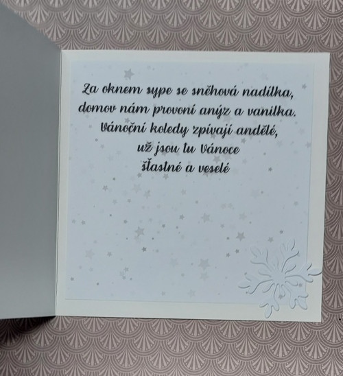 Vánoční přáníčko - Vánoční sněhulák — foto 3
