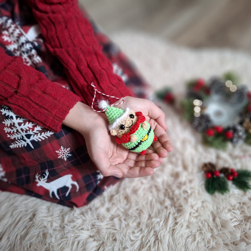 Návod na háčkované ozdoby elfů — foto 6
