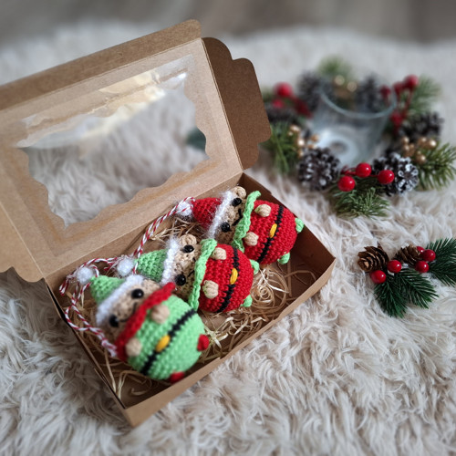 Návod na háčkované ozdoby elfů — foto 4