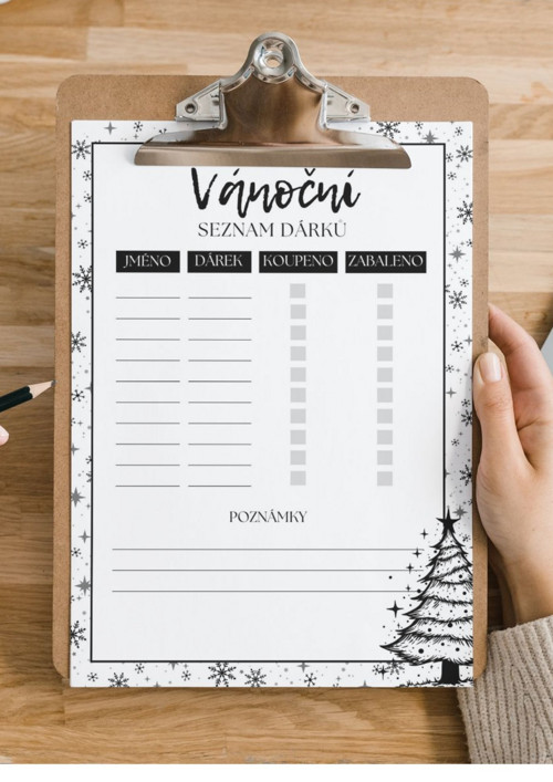 Vánoční seznam dárků PDF — foto 2