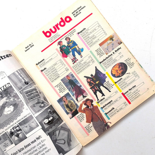 BURDA 1/1990 — foto 2