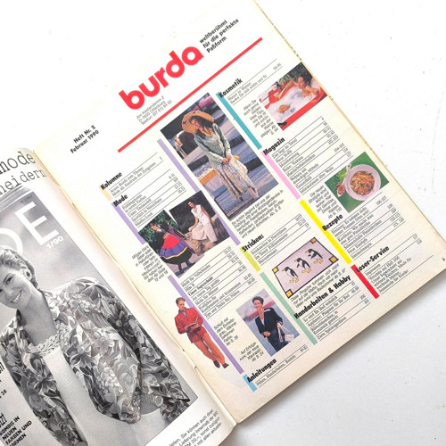 BURDA 2/1990 — foto 2