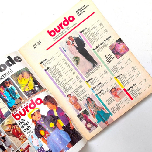 BURDA 4/1990 — foto 2