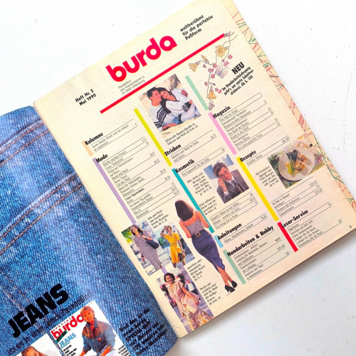 BURDA 5/1990 — foto 2