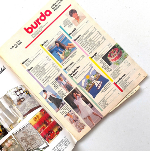 BURDA 7/1990 — foto 2