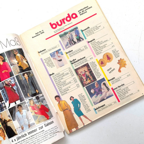 BURDA 11/1990 — foto 2
