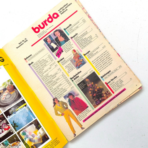 BURDA 12/1990 — foto 2