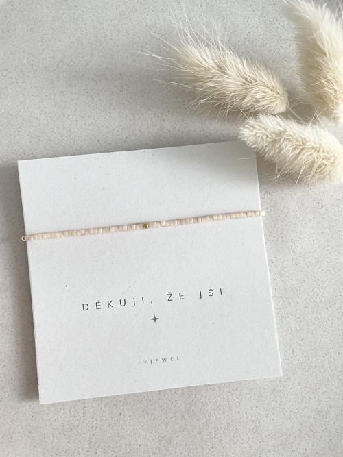 Jemný náramek miyuki — foto 3
