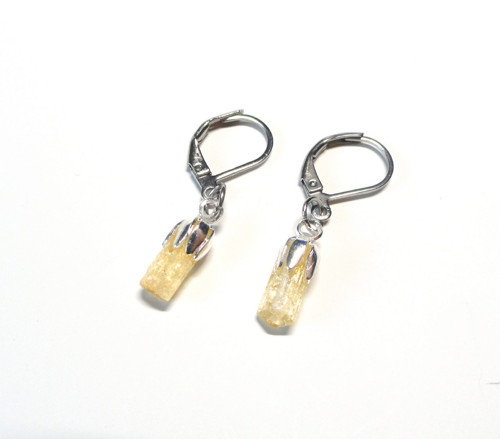 Topaz imperial krystaly, chirurgická ocel — foto 2