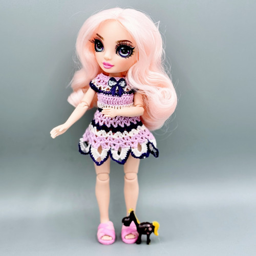 Šaty pro panenku Rainbow High Junior 22 cm — foto 2