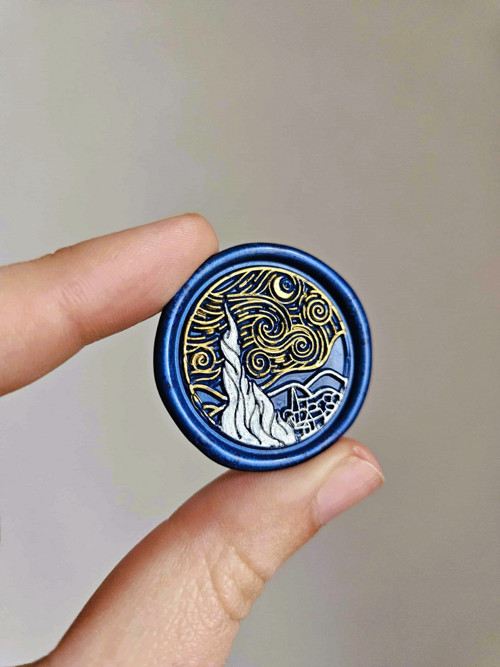 Van Goghova Hvězdná noc — foto 3