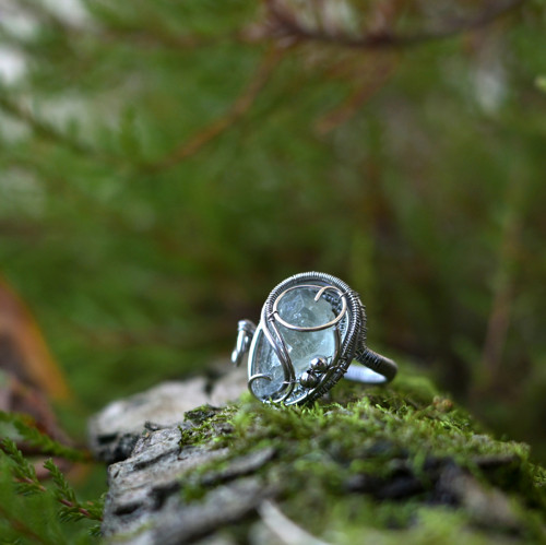 Prsten s fluoritem — foto 4