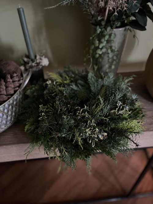 Přírodní věnec průměr 38cm — foto 5