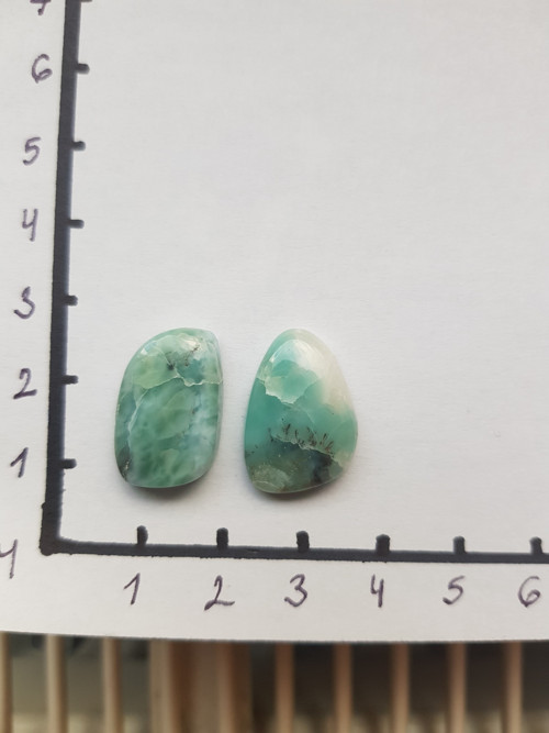 Sada kabošonu larimar — foto 2