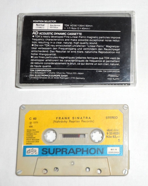 Audiokazeta • FRANK SINATRA, Supraphon 1976 — foto 4