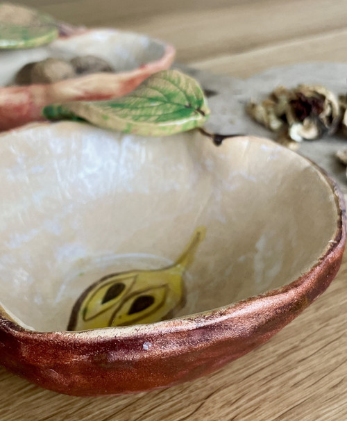 Dekorativní keramická mistička JABLÍČKO — foto 3