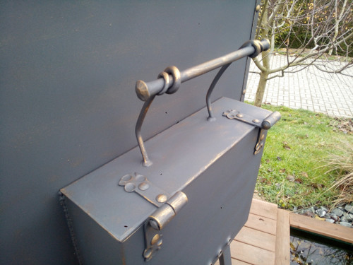 Kovaný zahradní gril — foto 4
