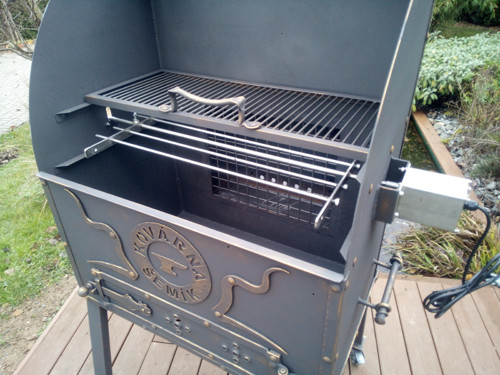 Kovaný zahradní gril — foto 3