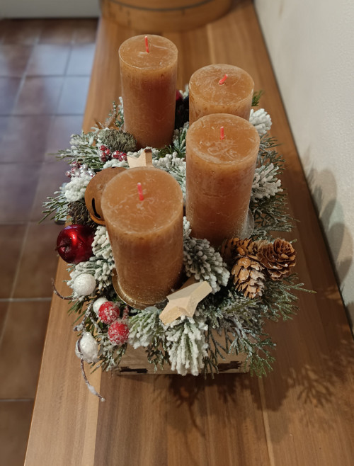 Adventní svicen, šuplík — foto 4