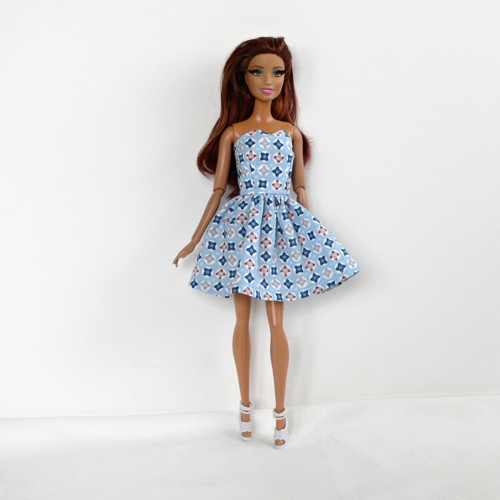 Barbie - letní šaty + botičky — foto 3