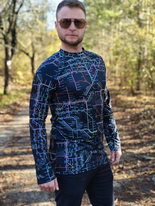 MIND THE GAP- termo tričko pánske — foto 2