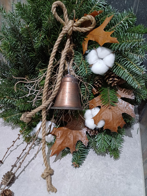 Adventní věnec se zvonem — foto 2