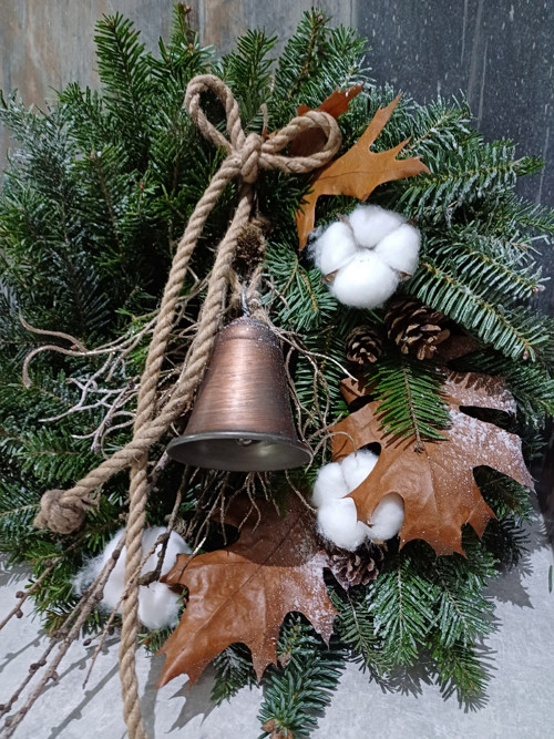 Adventní věnec se zvonem — foto 3