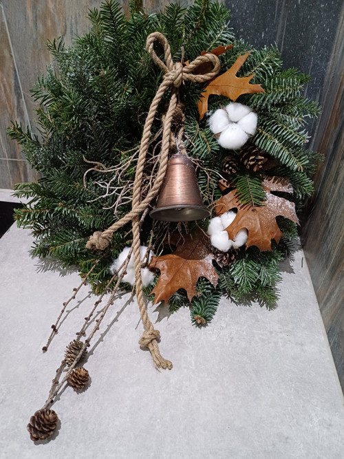 Adventní věnec se zvonem — foto 4
