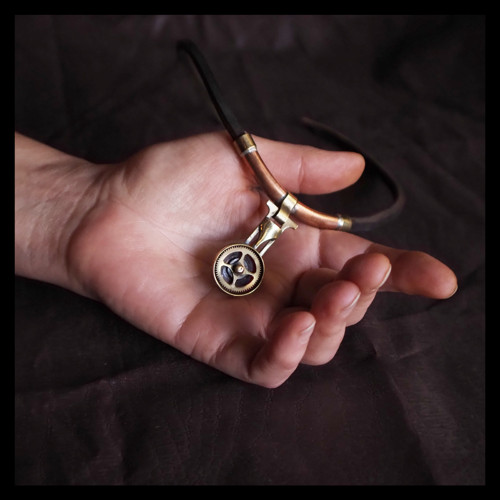 Náhrdelník Steampunk ZZ — foto 3
