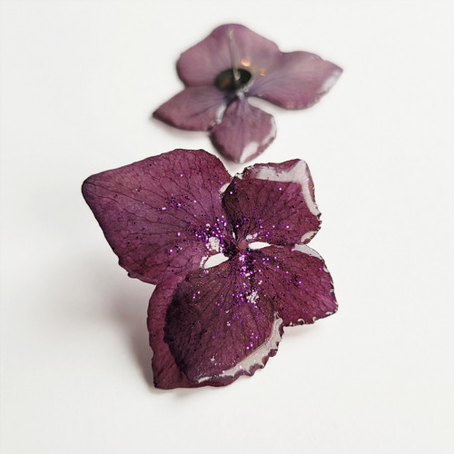 Náušnice Purpurové tajemství — foto 2