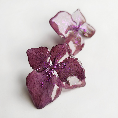 Náušnice Purpurové tajemství — foto 3