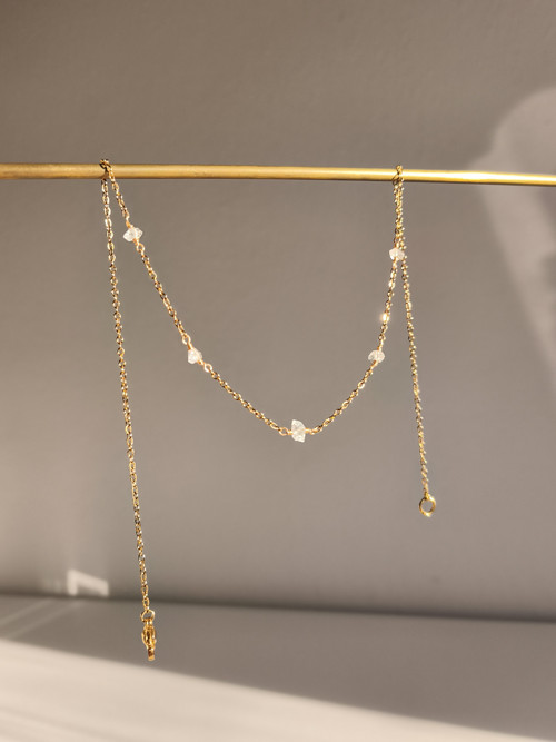 Celesta - řetízek s herkimer diamanty — foto 4