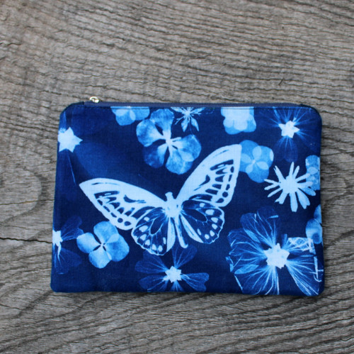 Zipová taštička Blue motýl NO2 — foto 2