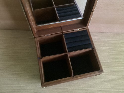 Dřevěná šperkovnice Zátiší s decoupage — foto 6