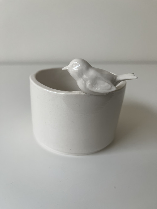 Porcelánová miska Ptáček vyšší — foto 2
