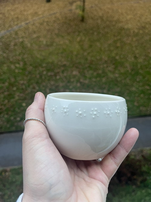 Porcelánový kalíšek — foto 2