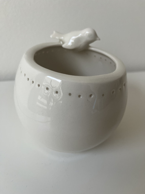 Porcelánový svícen Ptáček — foto 2
