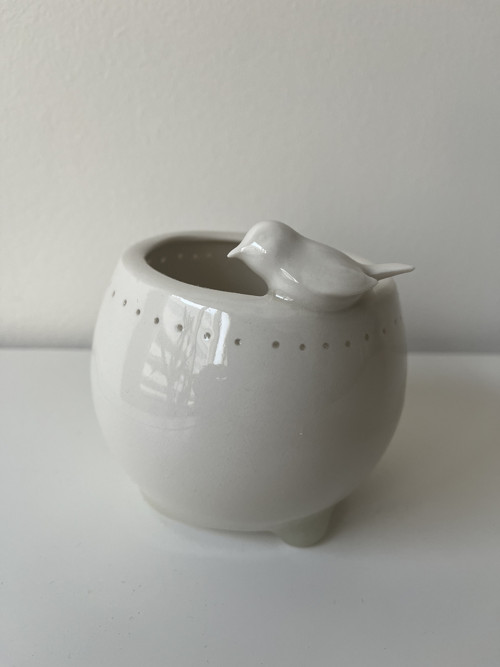 Porcelánový svícen Ptáček — foto 4
