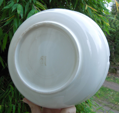 Stará porcelánová značená mísa — foto 5