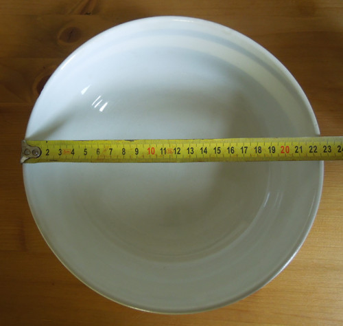 Stará porcelánová značená mísa — foto 6