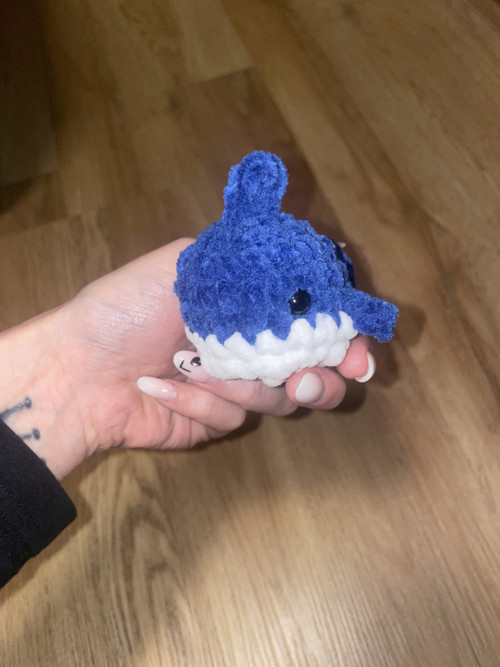 Háčkovaný mini Žralok — foto 2