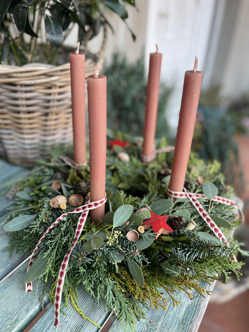 Adventní věnec přírodní — foto 4
