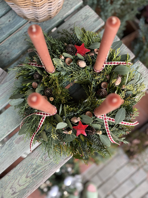 Adventní věnec přírodní — foto 3
